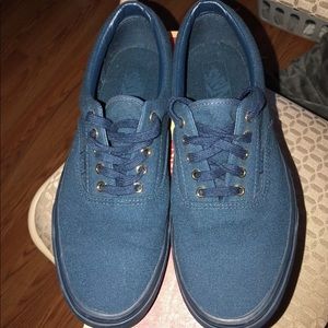 Vans Era Gold Mono Dress Blue Mens Size 11